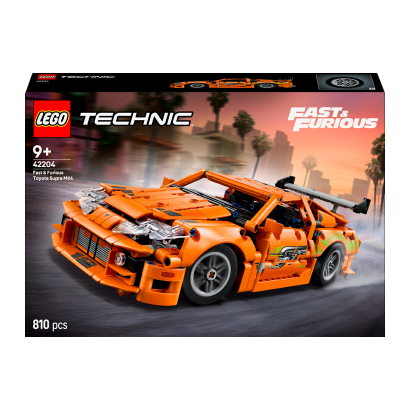 Конструктор Lego Fast and Furious Toyota Supra MK4 Technic 42204 Новий - Retromagaz