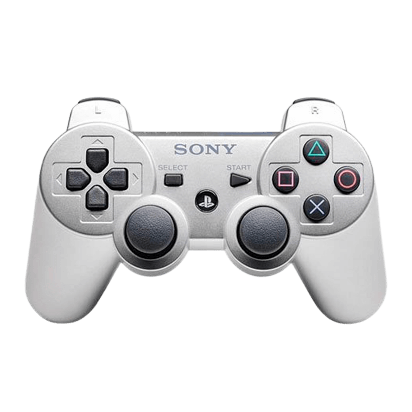 Геймпад Бездротовий Sony PlayStation 3 DualShock 3 Silver Б/У - Retromagaz