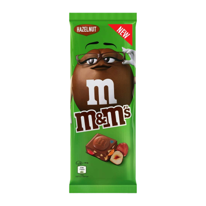 Шоколад Молочный M&M's Hazelnut 165g - Retromagaz