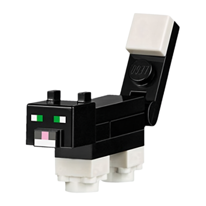 Фігурка Lego Minecraft Cat Tuxedo Brick Built Games minecat01 Б/У - Retromagaz