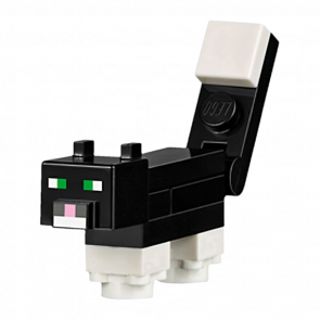 Фигурка Lego Minecraft Cat Tuxedo Brick Built Games minecat01 Б/У