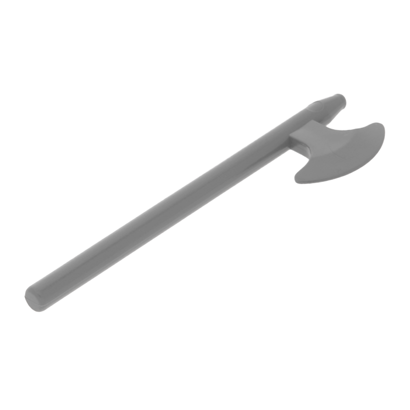 Оружие Lego Топор Halberd 3848 53610 4114513 4211590 Light Bluish Grey Б/У - Retromagaz