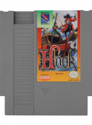 Игра Nintendo NES Hook Europe Английская Версия Только Картридж Б/У - Retromagaz