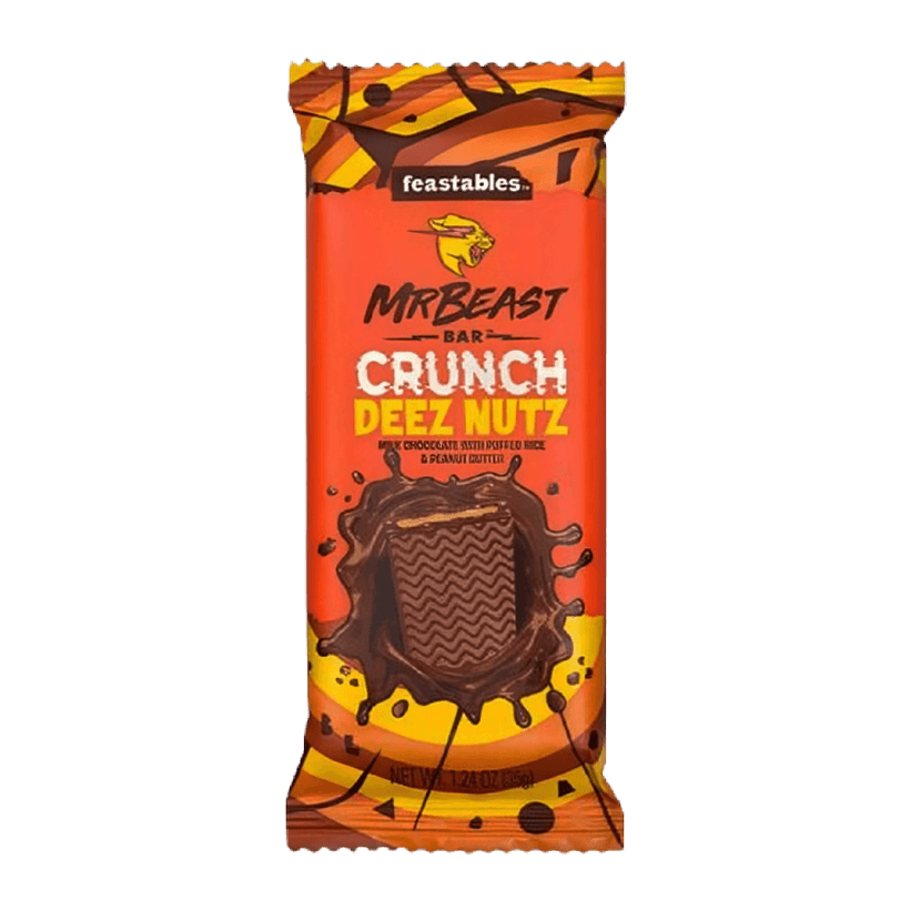 Батончик MrBeast Feastables Deez Nutz 35g - Retromagaz