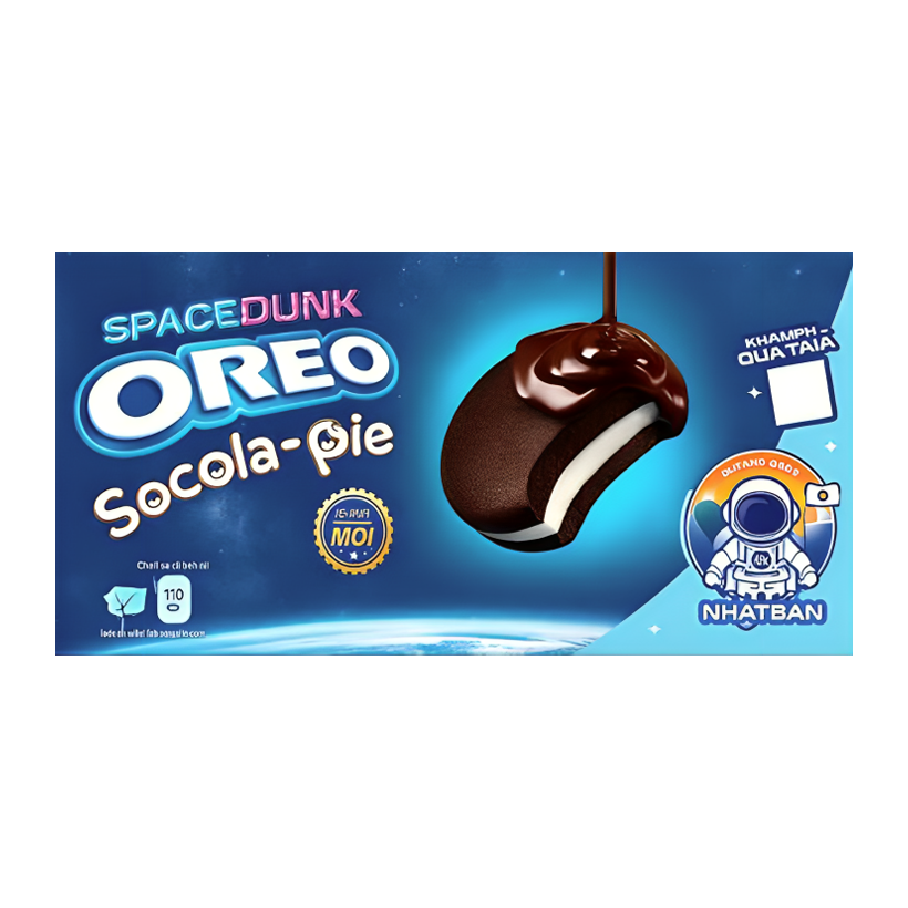 Тістечка Oreo Чокопай Socola Pie з Зефіром (6 Тістечок) 165g - Retromagaz