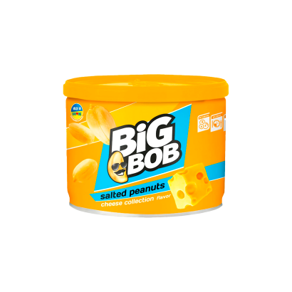 Арахіс Смажений Big Bob Cheese Collection 120g - Retromagaz