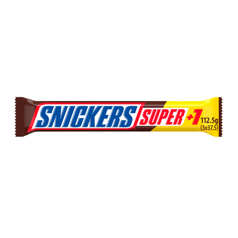 Батончик Snickers Super з Арахісом у Молочному Шоколаді 112,5g - Retromagaz