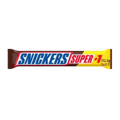 Батончик Snickers Super з Арахісом у Молочному Шоколаді 112,5g - Retromagaz