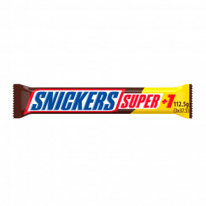 Батончик Snickers Super з Арахісом у Молочному Шоколаді 112,5g - Retromagaz