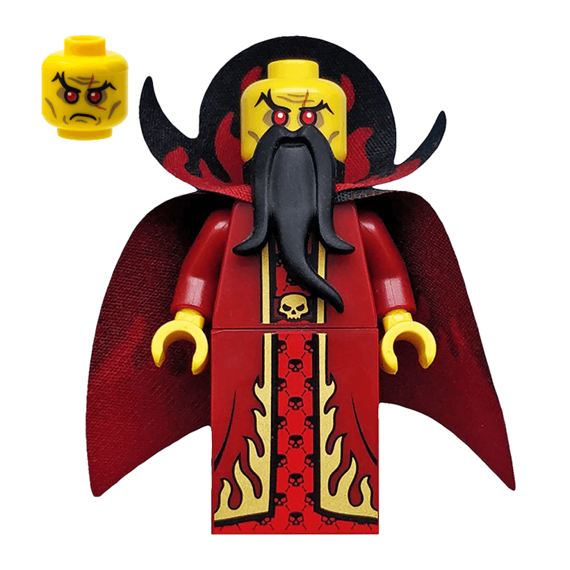 Фигурка Lego Series 13 Evil Wizard Collectible Minifigures col13-10 col204 Б/У - Retromagaz