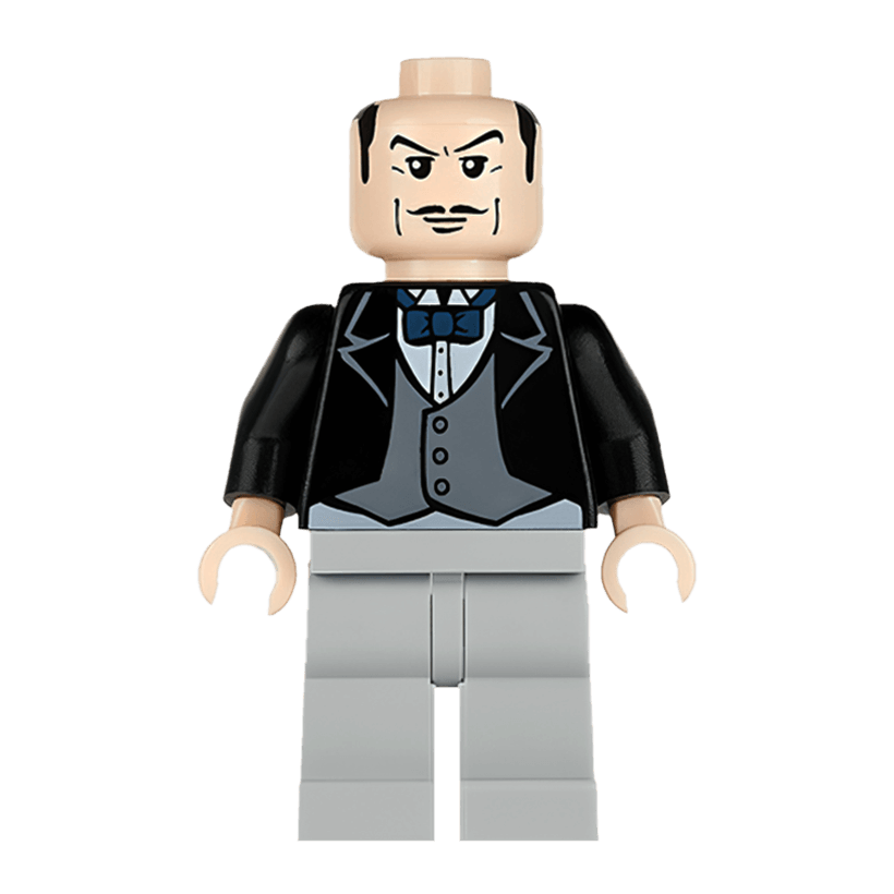 Фігурка Lego DC Alfred Pennyworth Super Heroes bat014 Б/У - Retromagaz