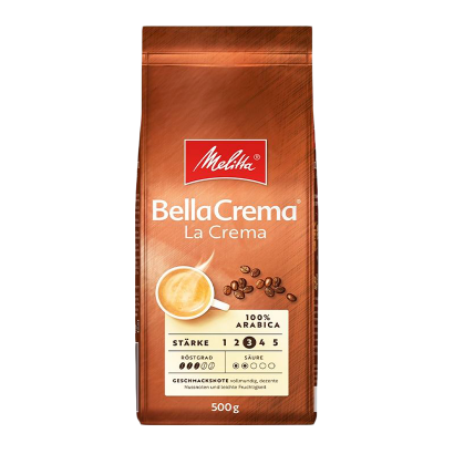 Кава в Зернах Melitta BellaCrema LaCrema 500g - Retromagaz