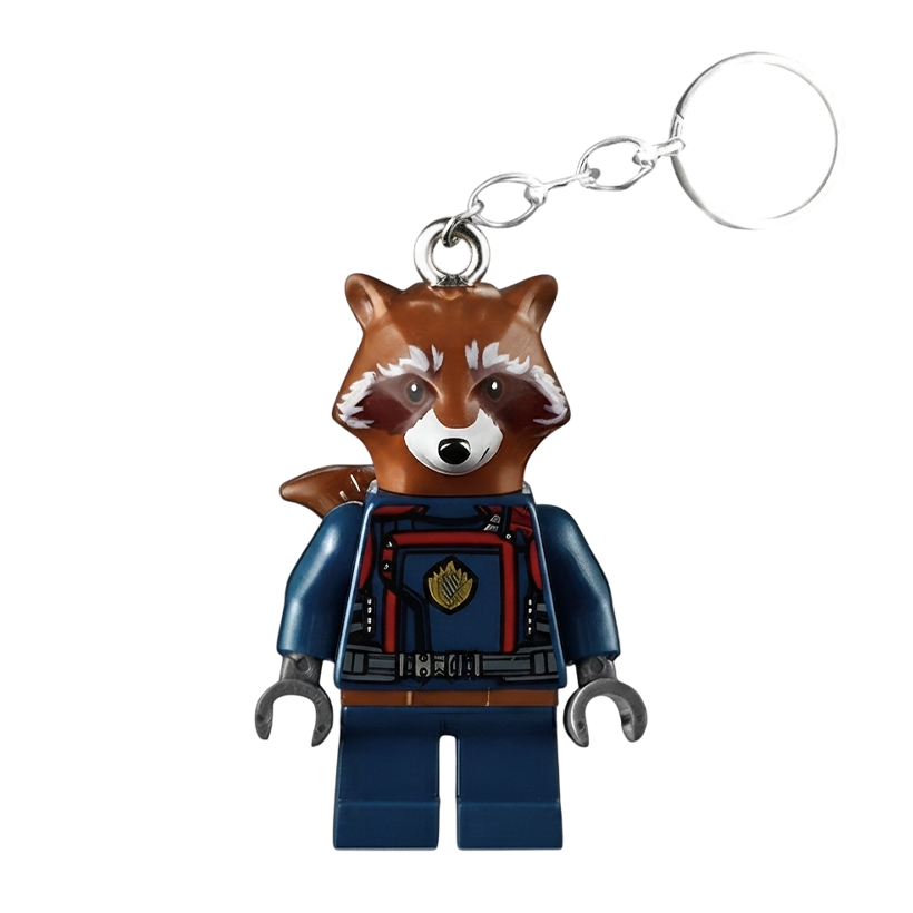 Брелок Lego Rocket Raccoon Super Heroes 854296 Новий - Retromagaz
