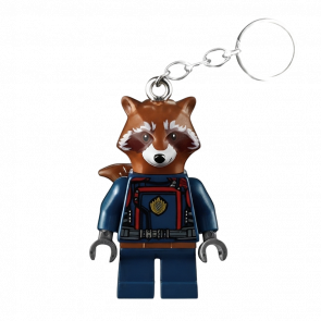 Брелок Lego Rocket Raccoon Super Heroes 854296 Новый - Retromagaz