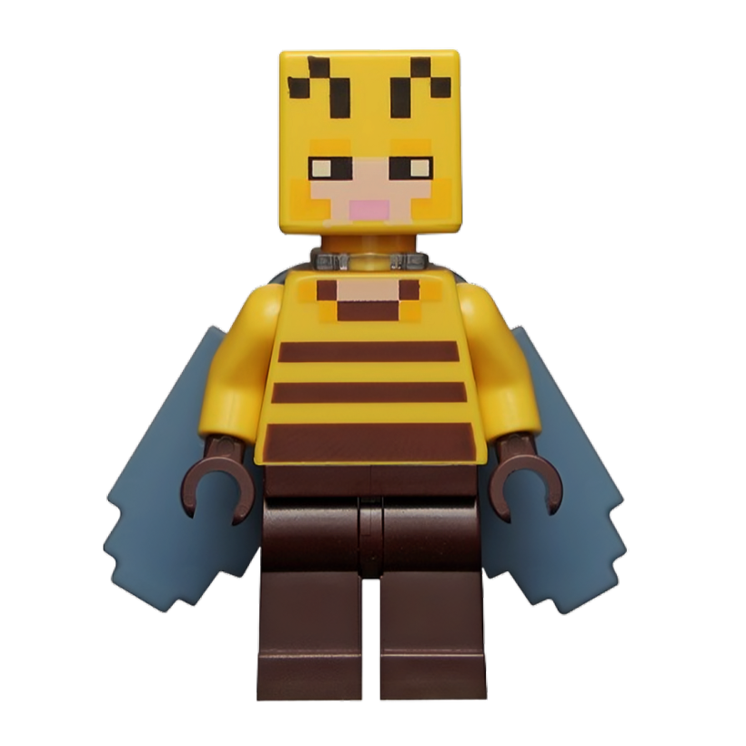 Фигурка Lego Minecraft Beekeeper Dark Brown Legs Games min091 Б/У - Retromagaz