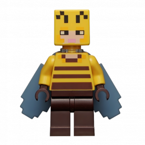 Фигурка Lego Minecraft Beekeeper Dark Brown Legs Games min091 Б/У - Retromagaz