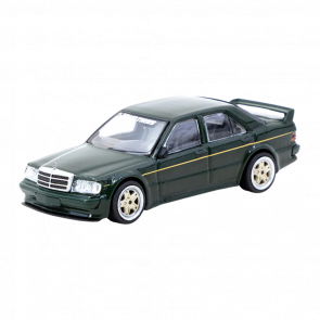 Машинка Premium Tarmac Works Mercedes-Benz 190 E 2.5-16 EVO 1 TOYO TIRES GLOBAL64 1:64 T64G-057-TOYO Green - Retromagaz