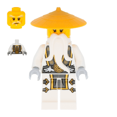 Фігурка Lego Ninjago Інше Master Sensei Wu njo142 1 Б/У Нормальний - Retromagaz