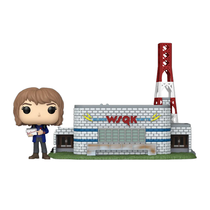 Фігурка FUNKO POP! Town Дивні Дива Робін з Радіостанцією WSQK Stranger Things Rockin' Robin with The Squawk 155mm 50 86620 - Retromagaz