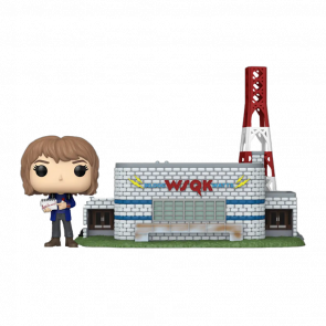 Фигурка FUNKO POP! Town Очень Странные Дела Робин с Радиостанцией WSQK Stranger Things Rockin' Robin with The Squawk 155mm 50 86620 - Retromagaz