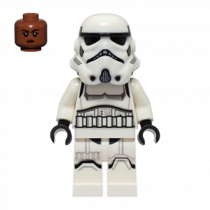 Фігурка Lego Імперія Imperial Stormtrooper Female Medium Brown Head Star Wars sw1326 75387 Новий - Retromagaz