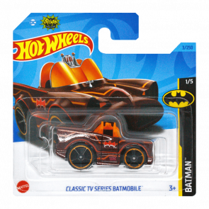 Машинка Базова Hot Wheels Classic TV Series Batmobile Super Treasure Hunt STH Batman 1:64 HKL16 Red