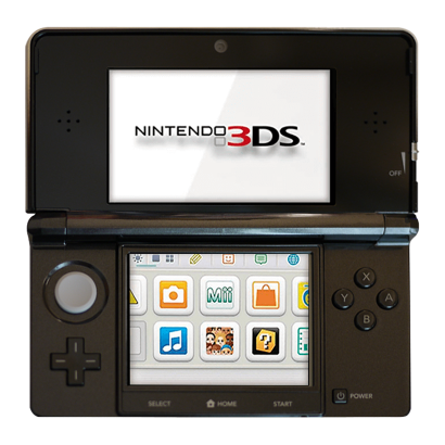 Консоль Nintendo 3DS Модифицированная 32GB Cosmo Black + 10 Встроенных Игр Б/У Нормальный - Retromagaz