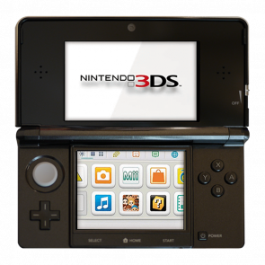 Консоль Nintendo 3DS Модифікована 32GB Black + 10 Вбудованих Ігор Б/У Нормальний - Retromagaz