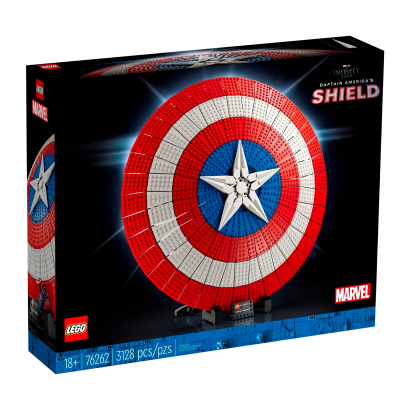 Набор Lego Щит Капитана Америка Marvel 76262 Новый - Retromagaz