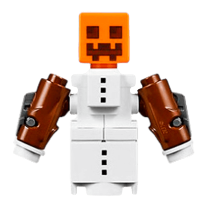Фигурка Lego Minecraft Snow Golem Games min023 1 Б/У - Retromagaz