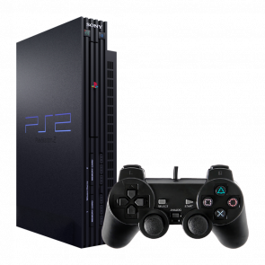 Набор Консоль Sony PlayStation 2 Free MC Boot Black Б/У + Геймпад Проводной RMC Новый Набор Консоль Sony PlayStation 2 Free MC Boot Black Б/У + Геймпад Проводной RMC Новый - Retromagaz