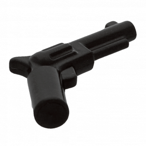 Зброя Lego Стрілецька Pistol Revolver Small Barrel 13562 6035045 Pearl Dark Grey 2шт Б/У