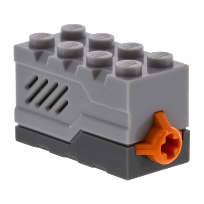Электрика Lego Звук Свет Brick 2 x 4 x 2 55206c06 4625255 Dark Bluish Grey Б/У - Retromagaz
