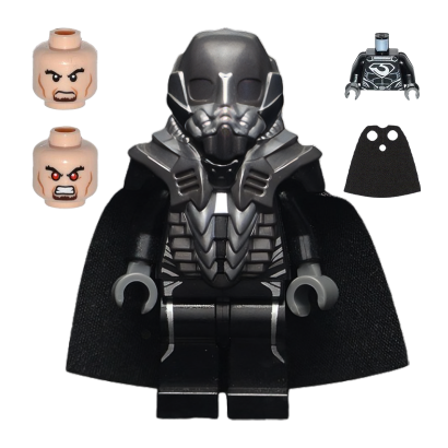 Фигурка Lego DC General Zod Helmet Cape Super Heroes sh0076 Б/У - Retromagaz