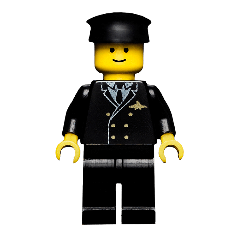 Фигурка Lego Airport 973px189 Pilot City air002 Б/У - Retromagaz