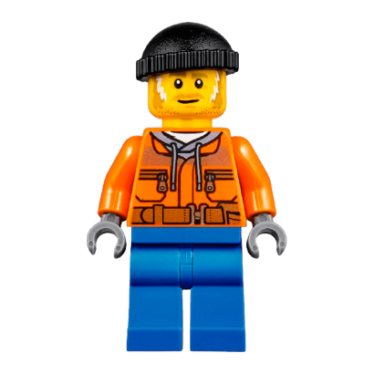 Фигурка Lego 973pb1895 Snow Groomer Operator City Construction cty0990 Б/У - Retromagaz