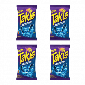 Набір Кранчі 4шт Takis Blue Heat Rolls 100g - Retromagaz