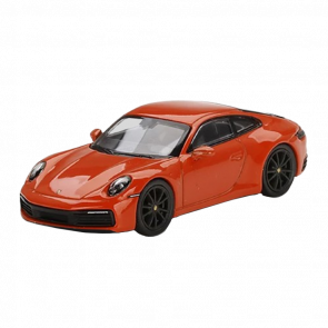 Машинка Premium MINI GT Porsche 911 (992) Carrera 4S 1:64 Orange