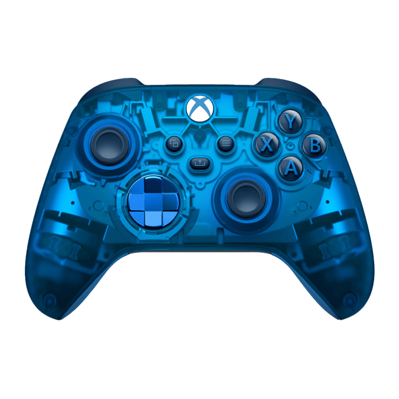 Геймпад Бездротовий Microsoft Xbox Series Controller Special Edition Sky Cipher Новий - Retromagaz