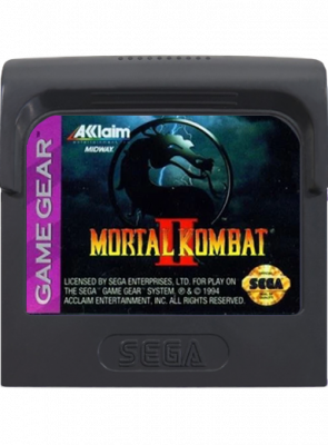 Игра Sega Game Gear Mortal Kombat II Английская Версия Только Картридж Б/У - Retromagaz