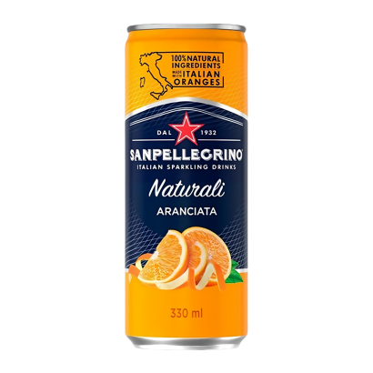 Напій Соковий SanPellegrino Aranciata 330ml - Retromagaz