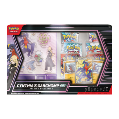 Картки Коллекционные Игра Pokemon Cynthia's Garchomp ex - Premium Collection - Retromagaz