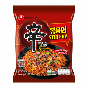 Локшина Nongshim Shin Ramyun Strit Fry Spicy Гостра 131g