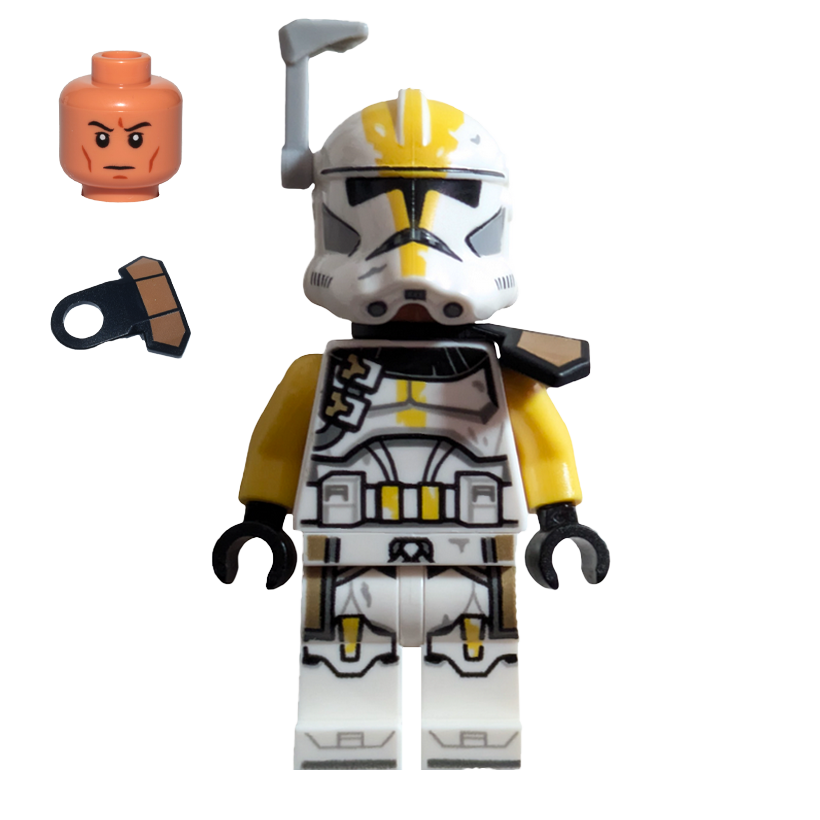 Фігурка Lego Республіка Clone Trooper 327th Star Corps Phase 2 Rangefinder Star Wars sw1423 75431 Б/У - Retromagaz