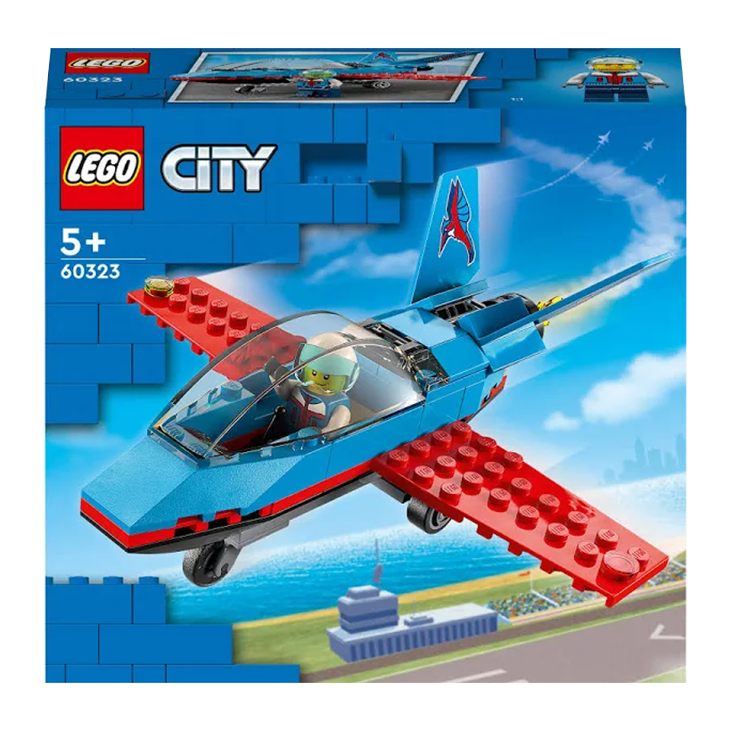 Конструктор Lego Трюковий літак City 60323 Новий - Retromagaz