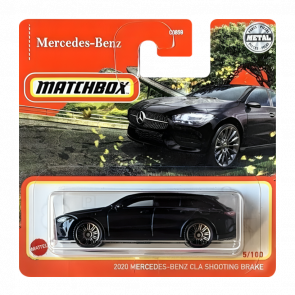 Машинка Большой Город Matchbox 2020 Mercedes-Benz CLA Shooting Brake Highway 1:64 GXM34 Black - Retromagaz