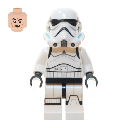 Фигурка Lego Stormtrooper Printed Legs Dark Azure Helmet Vents Star Wars Империя sw0578 Б/У - Retromagaz