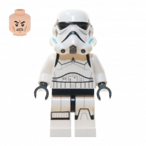 Фігурка Lego Імперія Stormtrooper Printed Legs Dark Azure Helmet Vents Star Wars sw0578 Б/У - Retromagaz