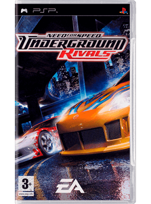 Игра Sony PlayStation Portable Need for Speed Underground Rivals Английская Версия + Коробка Б/У Хороший
