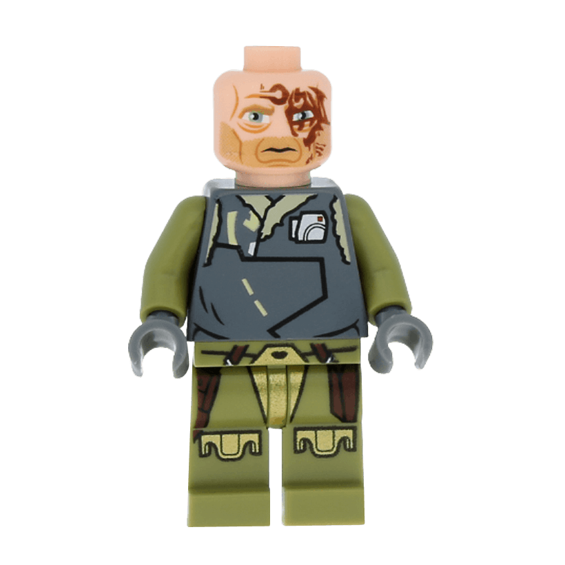 Фігурка Lego Джедай Obi-Wan Kenobi Rako Hardeen Bounty Hunter Disguise Star Wars sw0498 75024 Б/У - Retromagaz